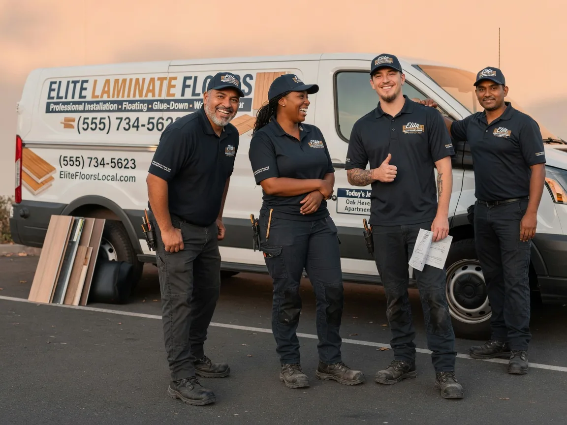 Laminate flooring installation company in Asbury, IA